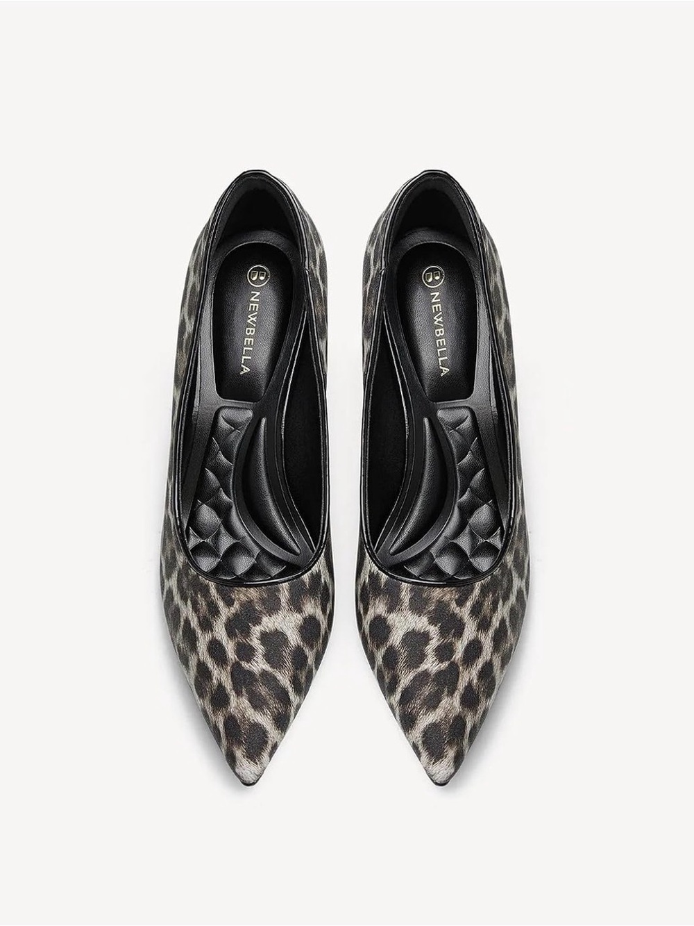 Women's Leopard Pointed Mules